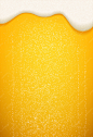 Beer foam and bubbles background.