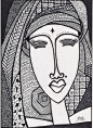 Zentangle Faces - Bing Images: 