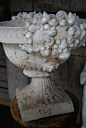 shell encrusted urn