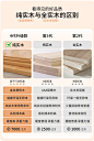 岩板落地电视柜茶几组合现代简约小户型奶油风家用客厅实木落地柜-淘宝网