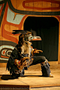 Native story teller dancers | AlaskaPhotoGraphics.com