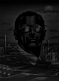 (You Want It) Darker - Illustrations part II : Various monochrome editorial illustrations for New York Times, Scientific American, The Outline, Backchannel and others.