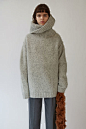 Acne Studios Ashia Alpaca 银灰色 375x