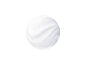 Clean and organic shape for Natural AI simplicity clarity pure element round white background white creme motion ui natural circle 3d liquid cream morphing c4d shape simple organic