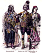 十九世纪晚期的黎巴嫩、印度、阿拉伯和西伯利亚等地服饰