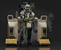 GSG-9 Door Breacher Concept, Park Jin Kwang : KELTEK KSG
Exoskeleton Body Bunker
Gravity Battering Ram