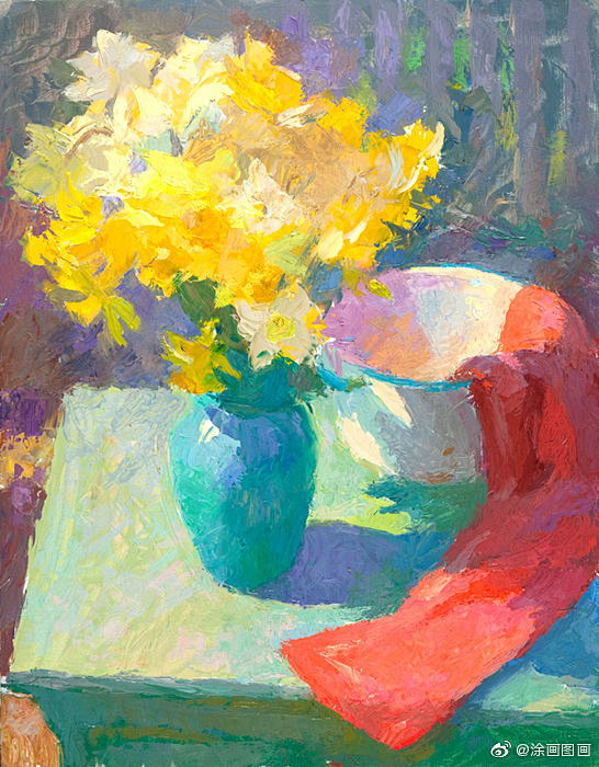 阳光下的静物johnebersberger色粉作品67676767