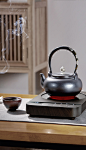 尚朋堂电陶炉煮茶茶炉家用台式小型光波炉泡茶玻璃铁壶煮茶器新款-tmall.com天猫