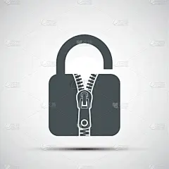 拉链,门链,图标,分离着色,紧握双手,商务,安全,无拉链装,挂锁,缝纫