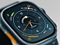 Apple watch Ultra face concept