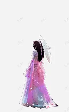 美人的背影 纸伞 美女 背影 走路背影 元素 免抠png 设计图片 免费下载 页面网页 平面电商 创意素材