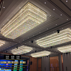 格格2009采集到酒店会所餐厅商城软装水晶灯工程灯