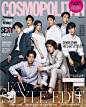 #covers# Cosmopolitan Korea August 2016 韩国版《时尚COSMO》8月刊,韩版《步步惊心》演员集体登封,李知恩 IU,李准基,边伯贤,南柱赫,洪宗玄...这个剧组颜值太高~