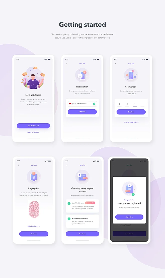 Finance Mobile App UI UX : Keeping your budget balanced can help you ...