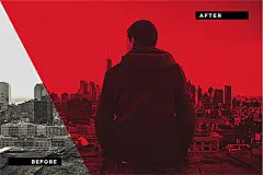 01173点击图片可下载摄影作品艺术双色调效果渐变调色贴图海报特效广告平面设计PS素材 (3)