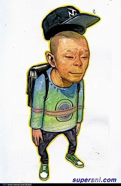 【临摹图】韩国速写达人金政基，最近临摹用的，分享给大家。_手绘吧_百度贴吧