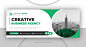 Digital marketing agency and corporate facebook cover template