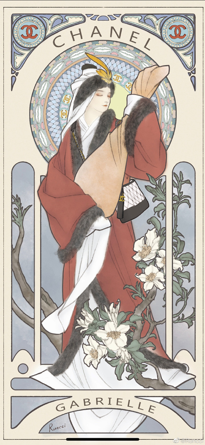 《Mucha&Beauty》组画
作者：...