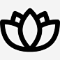 莲花图标png免抠素材_新图网 https://ixintu.com 自然 体育 花 荷花 东方 瑜伽 冥想 印度教 植物 脉轮