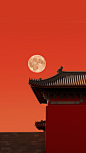 花瓣素材_国庆系列紫禁城场景通用背景素材_193637498