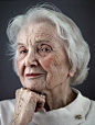 Raw, Honest Close-Up Portraits Of 100-Year-Olds - DesignTAXI.com