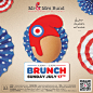 Mr & Mrs Bund Shanghai, French National Day Celebration Campaign, The Brunch, Design by François Soulignac, VOL Group China