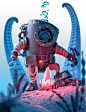 Underwater Miner, Vincent Tonelli : Personnal project.