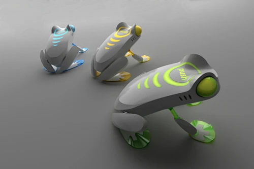 仿生青蛙设计的个性U盘 | 有创意的趣品网-花瓣网