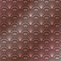 Rose gold art deco pattern