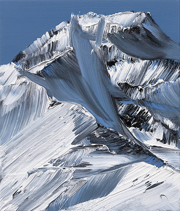 细腻的山脉主题油画Conrad Jon ...