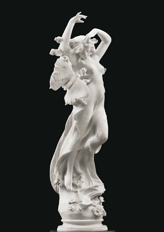 #雕塑艺术#18、19世纪雕塑大师们刻画...