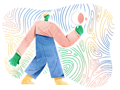 阿正先森采集到UI-illustrations-插画