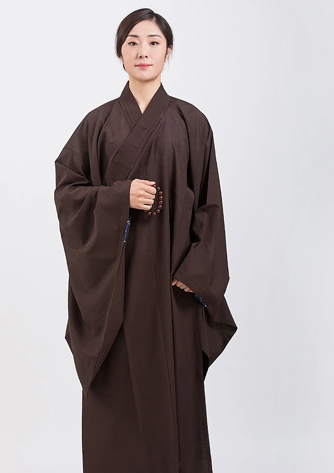 佛教海青居士服男女四季款台湾麻沙小孩海清袈裟大褂长衫夏季-淘宝网-花瓣网