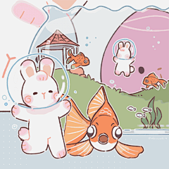 插画超话#BOBO兔的小日常# #每日一画#

这波啊 这波是BOBO的想象力系列～ 

前四张全都是动图嗷！不动戳大！不知道大家能不能get到每张图的点

喜欢可以关注一波！！桃子有在努力做个勤奋的原创日更博主！ ​​​​