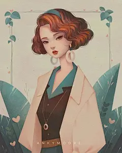插画 丨 身在井隅，心向星光，眼里有诗，自在远方