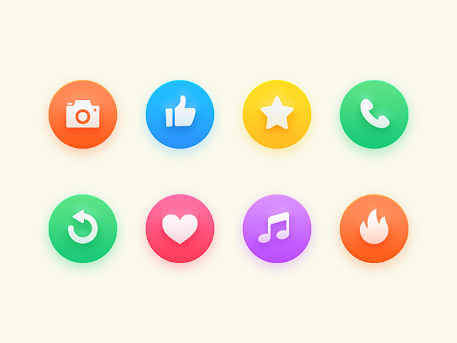 Colorful&Simple Icon...