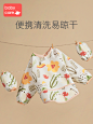 babycare宝宝吃饭罩衣神器儿童长短袖围兜反穿衣防水防脏饭兜春夏-tmall.com天猫
