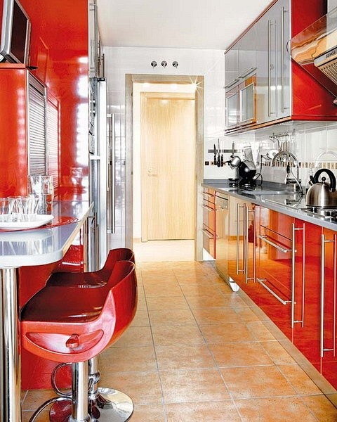 美式现代厨房装修效果图大全2012图片 ...