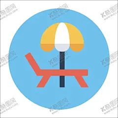 遮阳伞 【酷图网】太阳伞,遮阳伞,躺椅,沙滩椅,沙滩太阳伞,雨伞,海滩太阳伞,休闲伞,遮雨伞