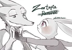 ZOOTOPIA~#JUDY#&amp;#NICK##疯狂动物城##ZOOTOPIA##迪士尼动画##原创手绘# #同人##3D电影##插画##人设##漫画##朱迪##尼克#