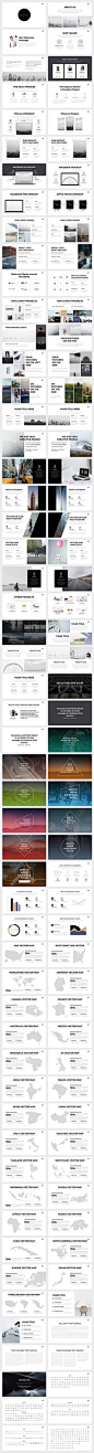 Nova Minimal PowerPoint Template by Slidedizer on <a href="/creativemarket/" title="Creative Market">@Creative Market</a>