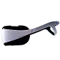 大朋DPVR E3 VR眼镜 高端VR头显 超清分辨率 兼容各类PC端虚拟现实游戏  白色