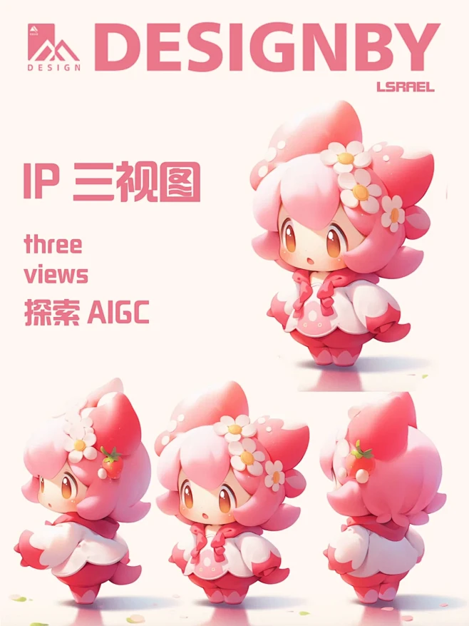 IP 设计|桃花IP-花瓣网