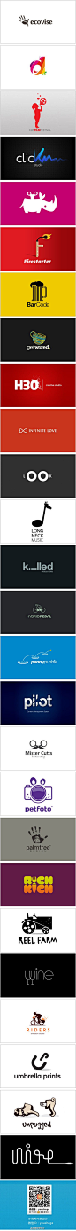 【早安Logo！一组简约Logo设计】愉悦的一周又开始了，如果您这周有Logo设计项目，在寻找灵感的话，可以来瞧我们这个系列的微博哟。小编啧潴要穷游四方哈哈 整理收集，更多创意Logo请戳→http://t.cn/zTzjpDx #采集大赛#