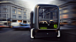 Self-driving vehicle designed to help commuters reconnect with outside : Transport designer Jonny Culkin has outlined an optimistic vision for future urban mobility in London, which involves a driverless "mini Routemaster"