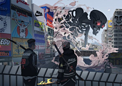 我左眼看到神采集到创意类绘画插画