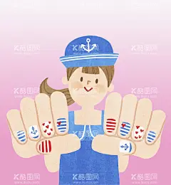 开心美甲展示的美女单层免抠图  - 源文件下载【酷图网】做美甲,美甲师,美甲卡通,女孩化妆,化妆,趾甲贴,脚甲贴,甲油膜,甲油胶,假甲,甲套,做指甲,卡通美甲师,卡通化妆师,美甲胶,美甲,手趾甲,甲胶,美甲店插画,涂指甲油,修指甲,美容师,美容,指甲,美甲油,美容室,脚趾甲,指甲油,甲油,美女,美甲图案,可爱美甲,海军女孩,海军帽,可爱小女孩,美甲店