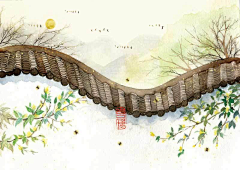 季瓷季瓷采集到古风底图。