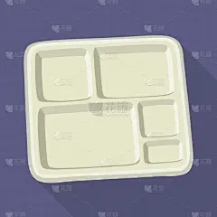 container and paper symbol