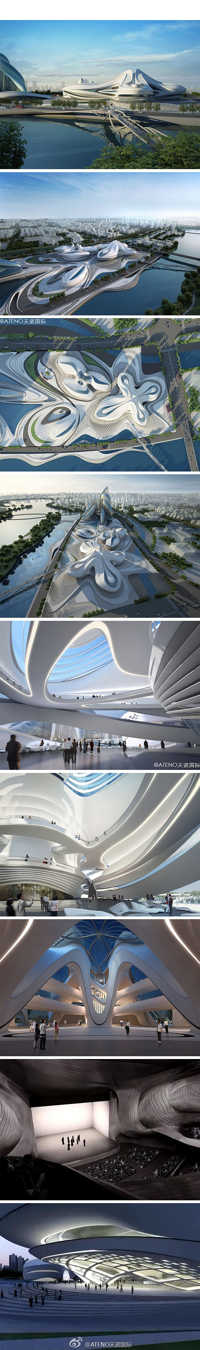 【Zaha Hadid：长沙梅溪湖国际文...